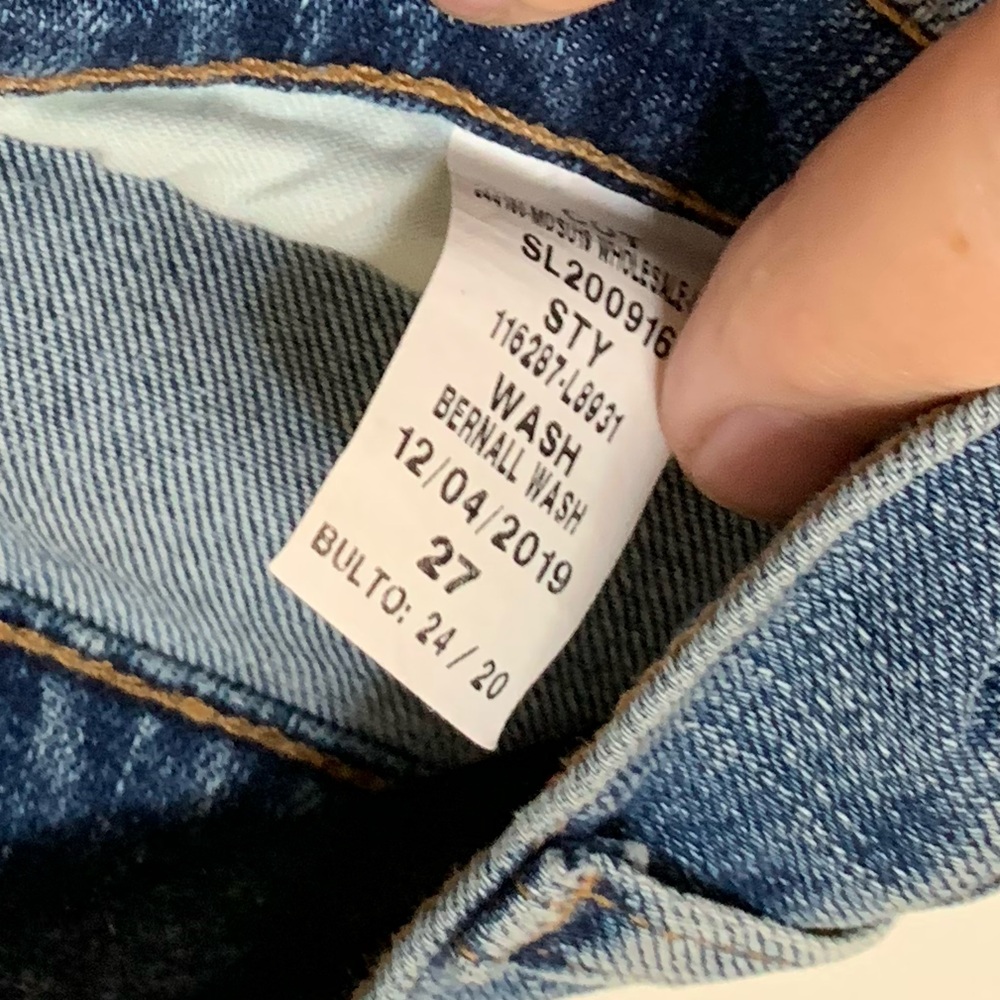 Madewell: Bernal Wash Jeans Nwot View 6